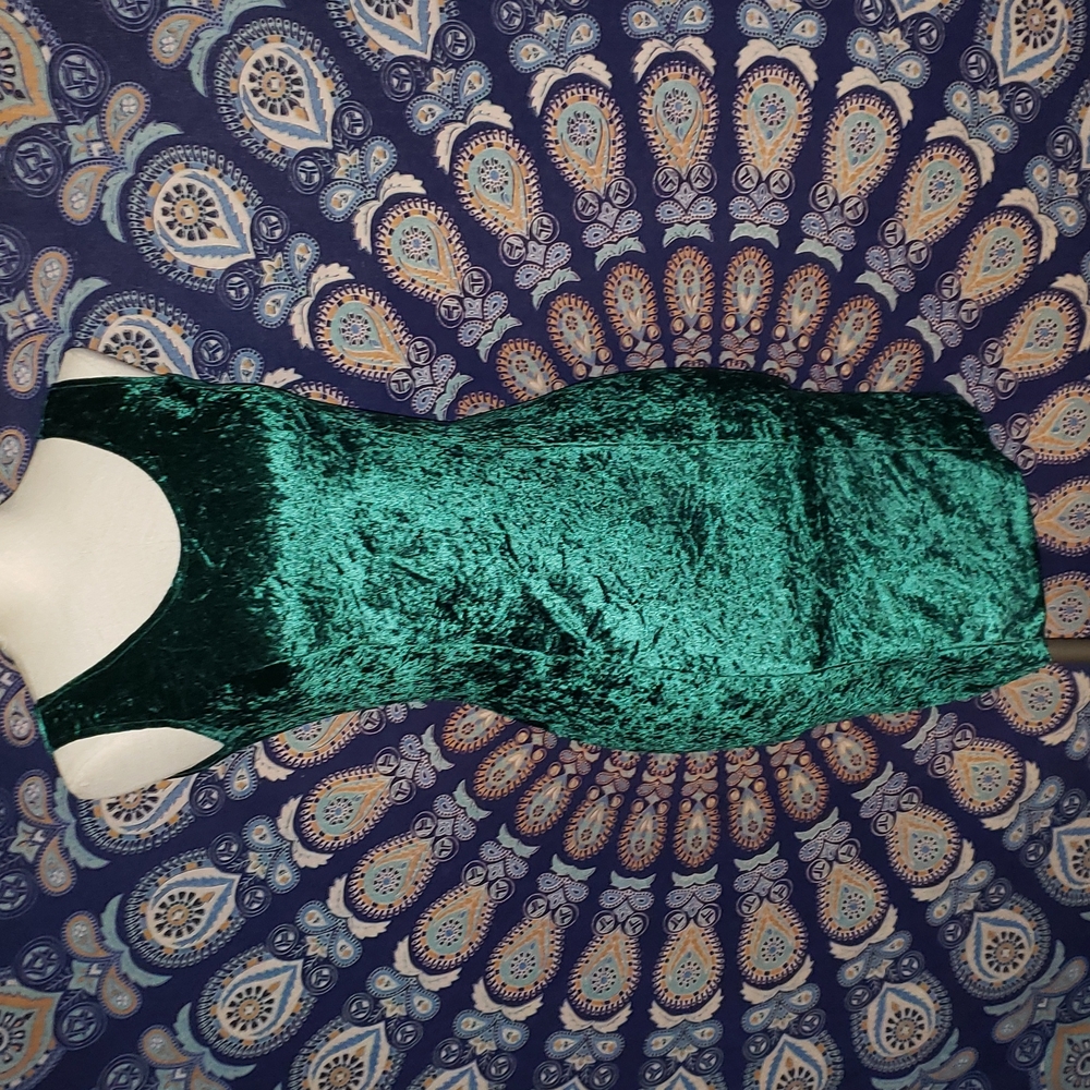 Emerald green vintage 80's